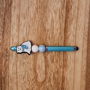 Beaded stylus/pen